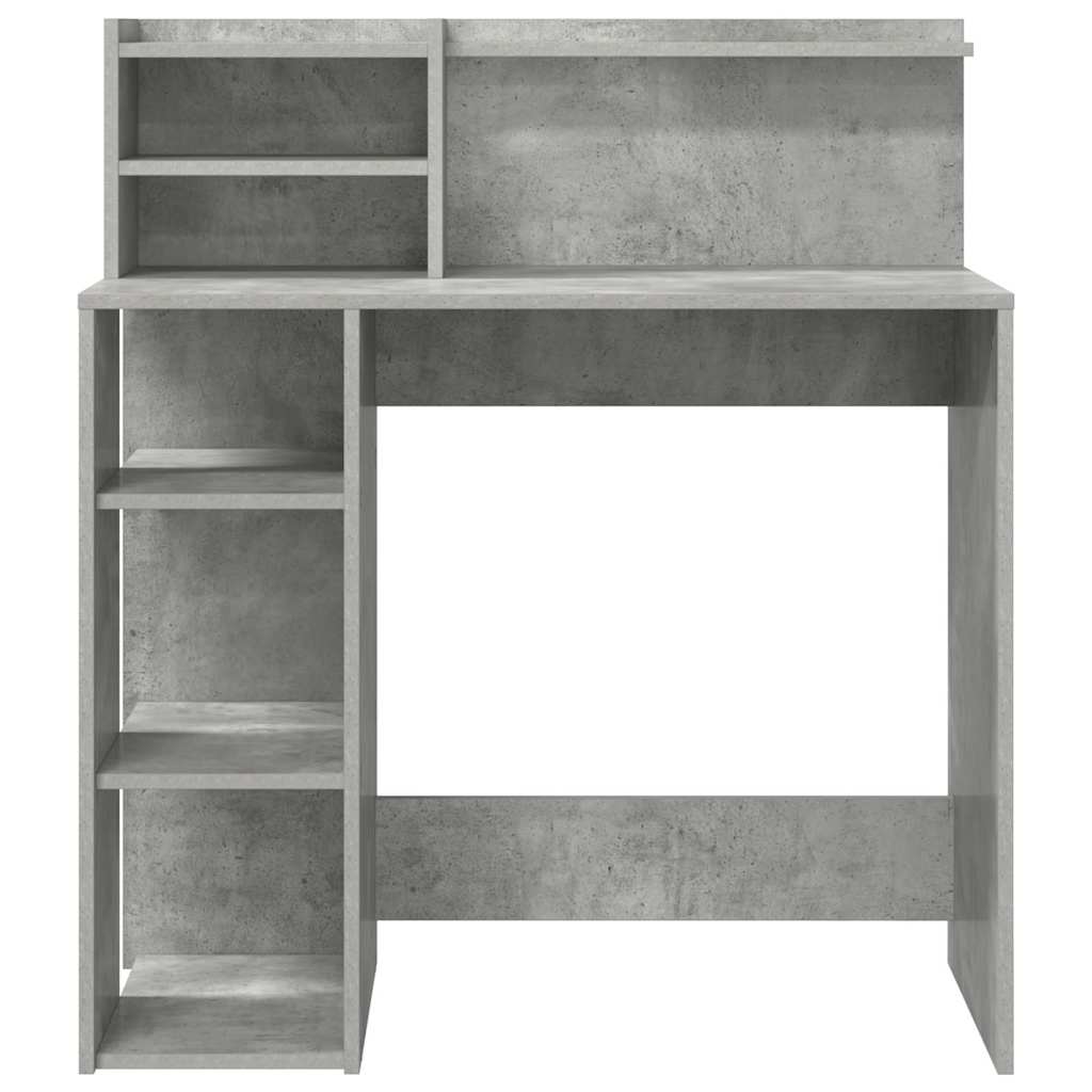 Bord Beton Grå Konstrueret træ 90 x 48 x 101,5 cm
