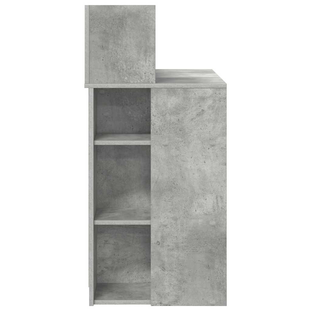 Bord Beton Grå Konstrueret træ 90 x 48 x 101,5 cm