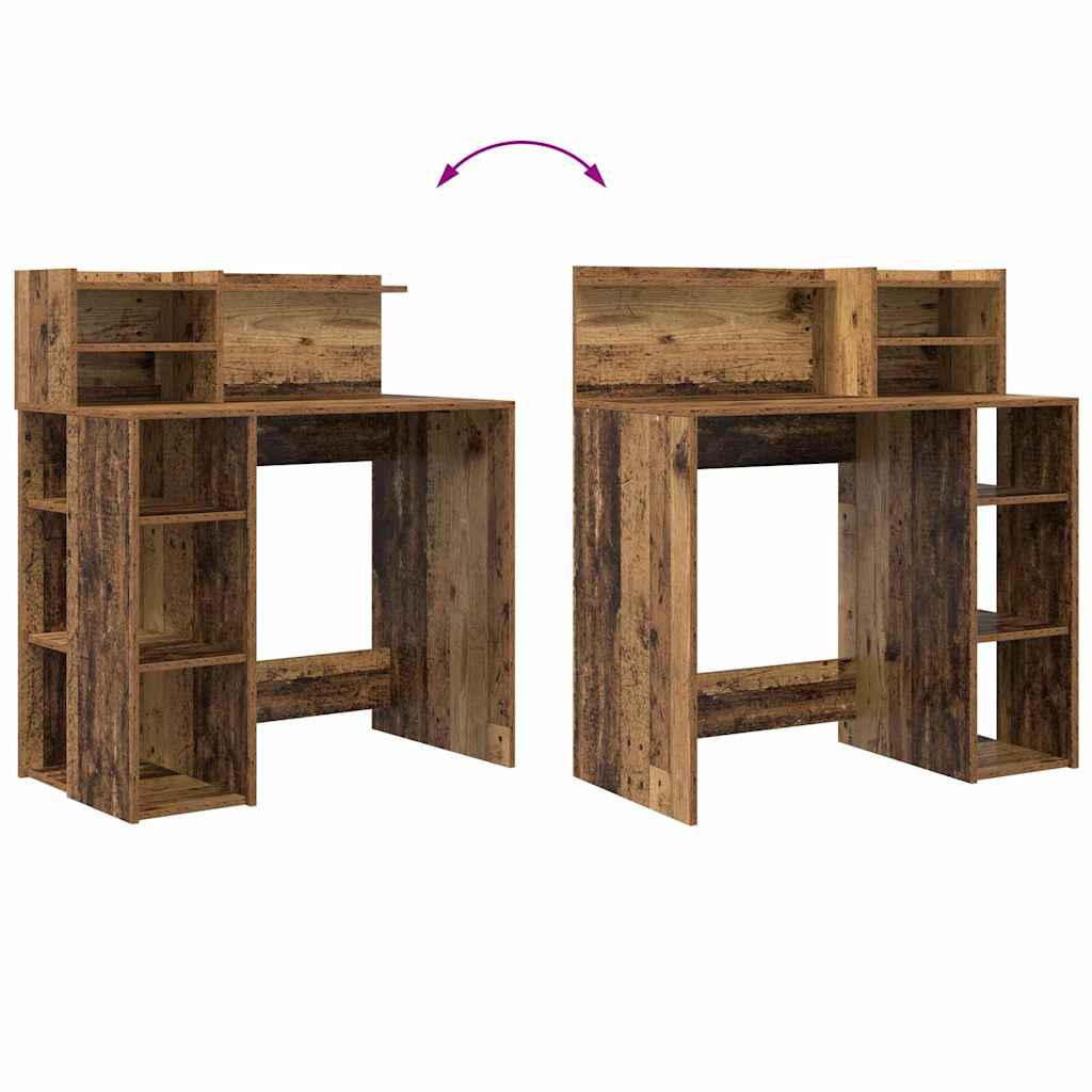 Bord Gammelt træ Konstrueret træ 90 x 48 x 101,5 cm