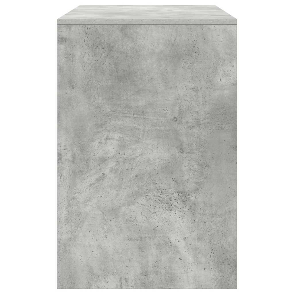 Bord Beton Grå Konstrueret træ 102 x 50 x 75 cm