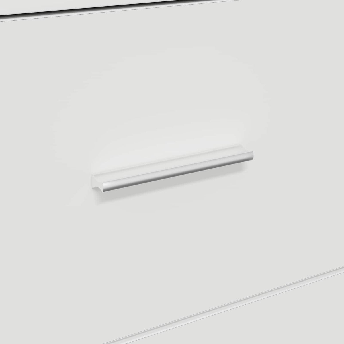Sideboard med skuffe Hvid 38 x 34 x 75 cm