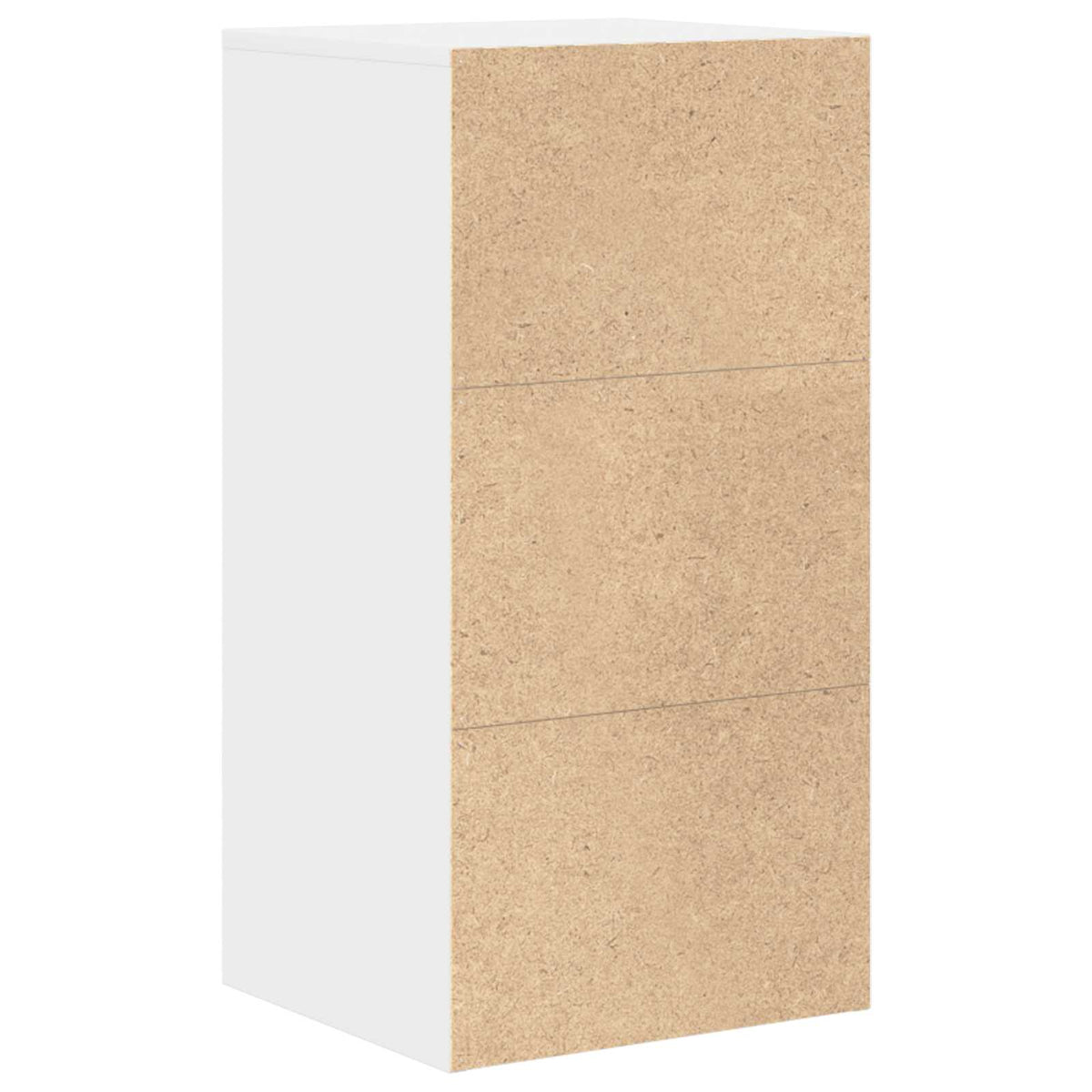 Sideboard med skuffe Hvid 38 x 34 x 75 cm