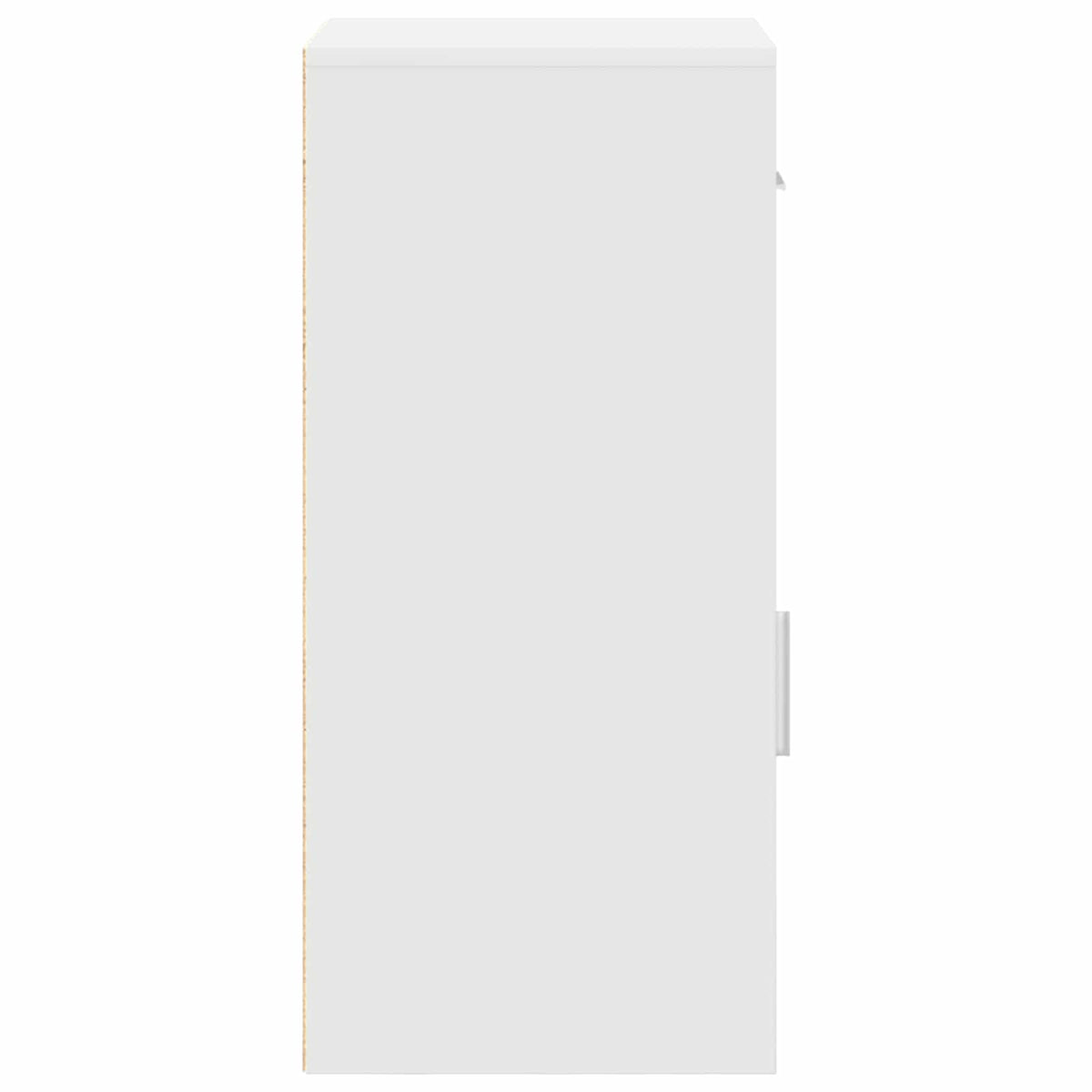 Sideboard med skuffe Hvid 38 x 34 x 75 cm