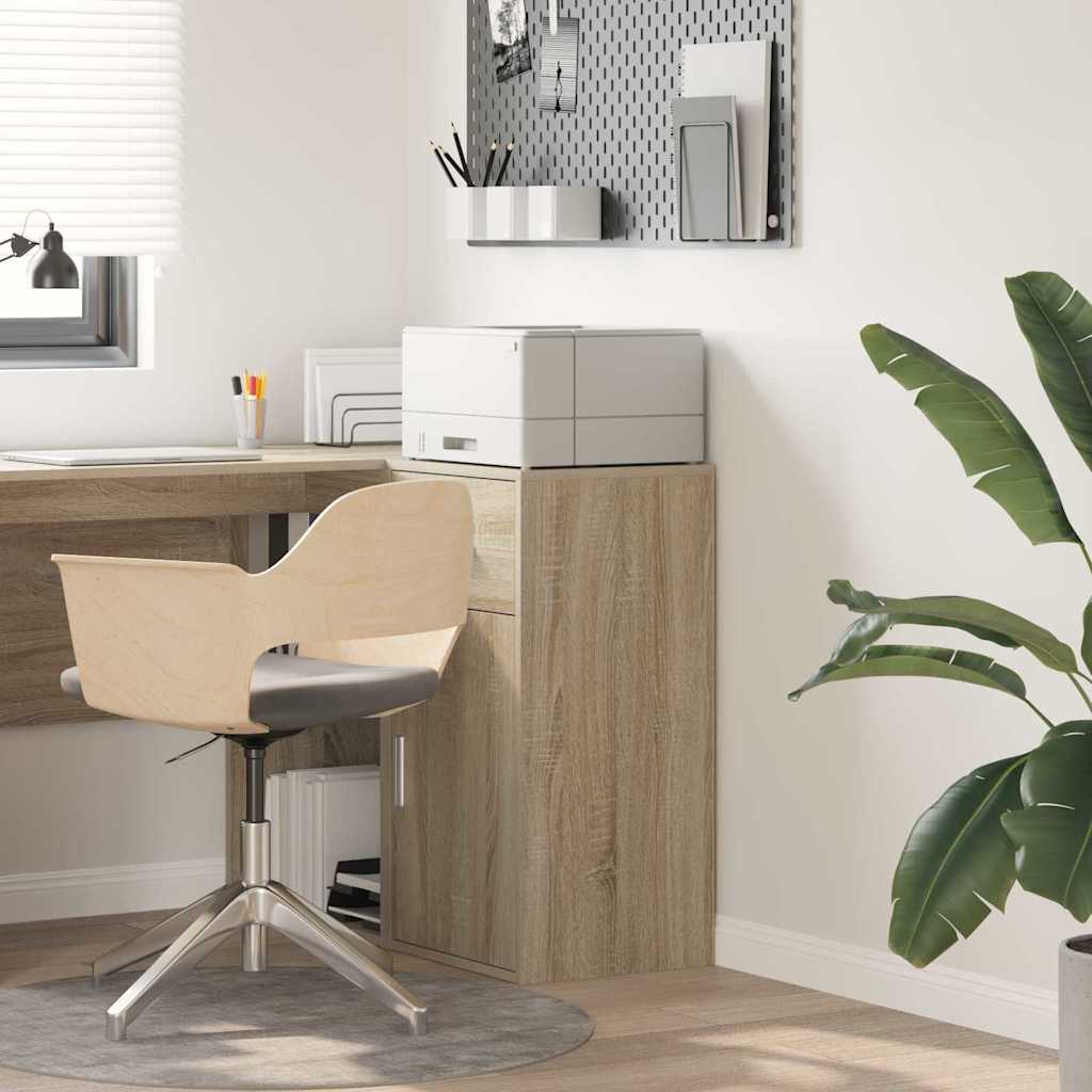 Sideboard med skuffe Sonoma eg 38 x 34 x 75 cm