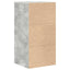 Sideboard med skuffe Beton Grå 38 x 34 x 75 cm