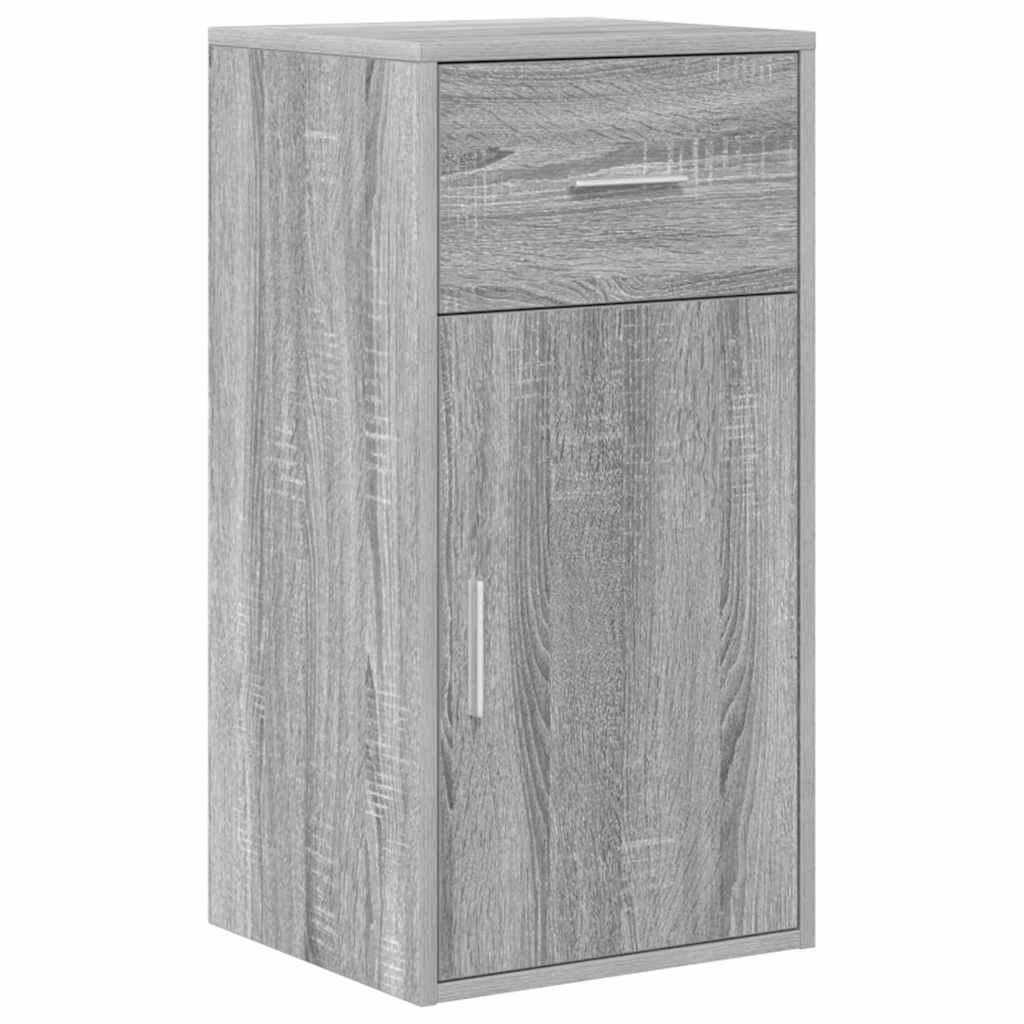 Sideboard med skuffe Grå Sonoma 38 x 34 x 75 cm