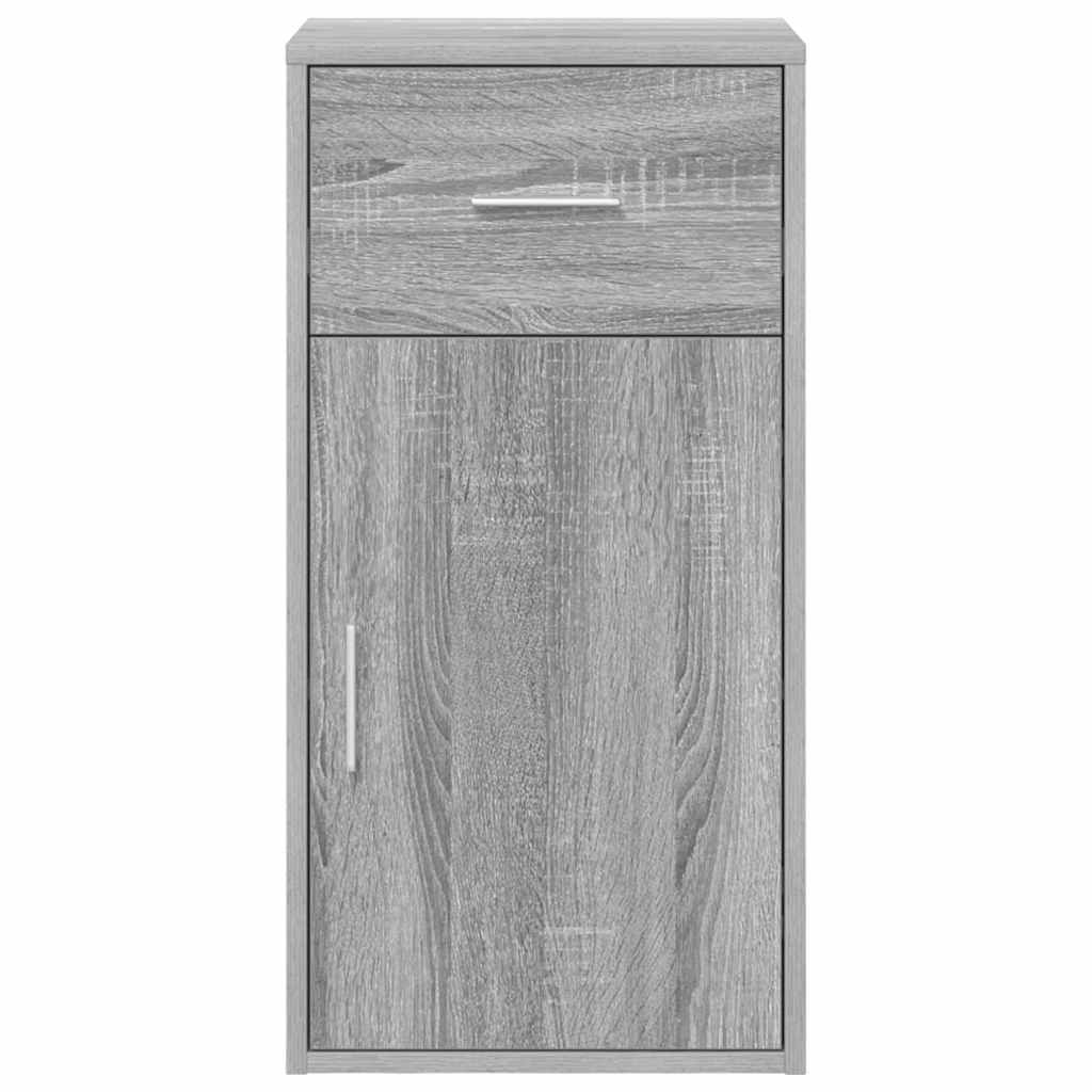 Sideboard med skuffe Grå Sonoma 38 x 34 x 75 cm
