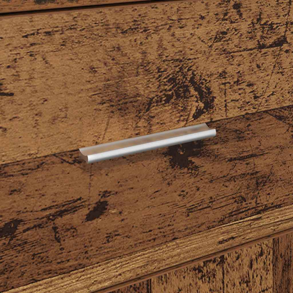 Sideboard med skuffe Gammelt træ 38 x 34 x 75 cm