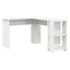 Hjørneskrivebord Hvid Konstrueret træ 140 x 113,5 x 75 cm