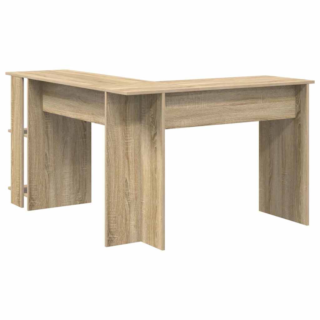 Hjørneskrivebord Sonoma eg Konstrueret træ 140 x 113,5 x 75 cm