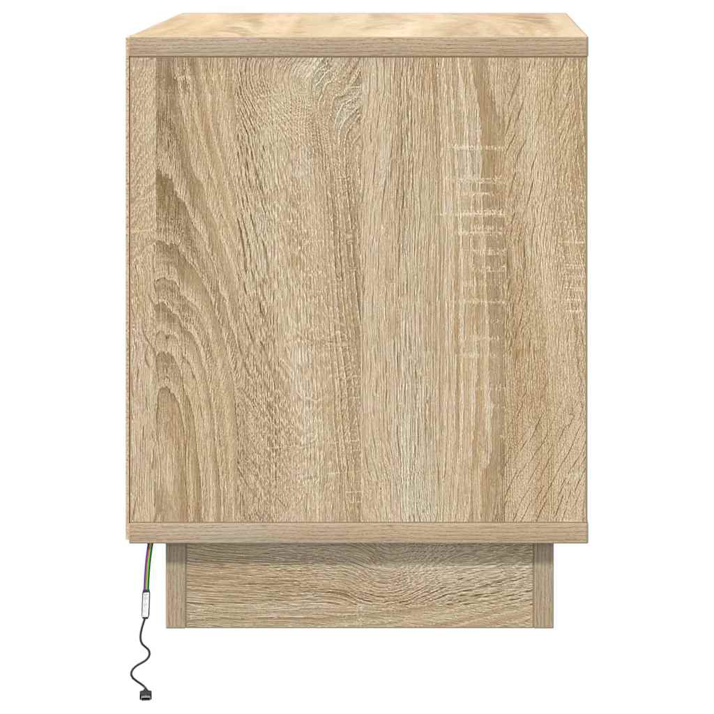Natskab 2 stk. Sonoma eg 44 x 34,5 x 45 cm Konstrueret træ