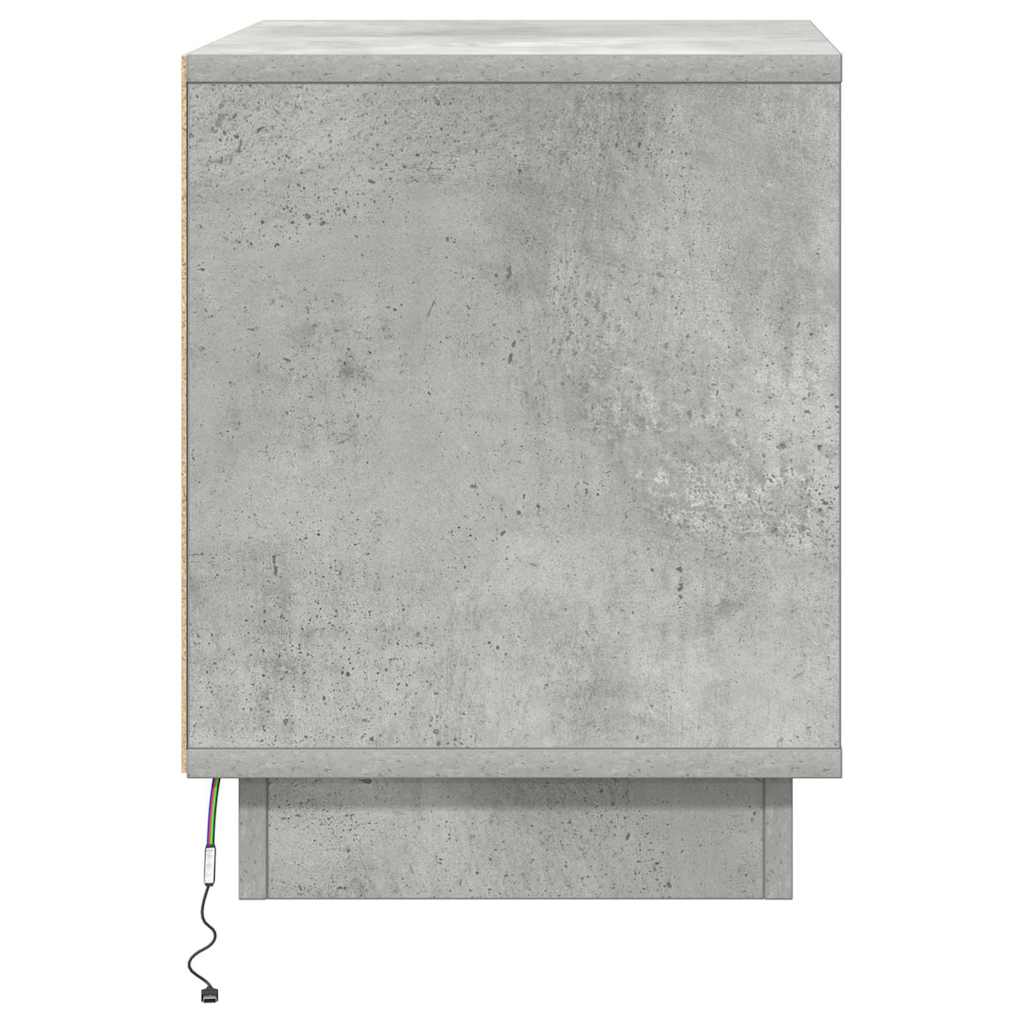 Natskab Beton Grå 44 x 34,5 x 45 cm Konstrueret træ