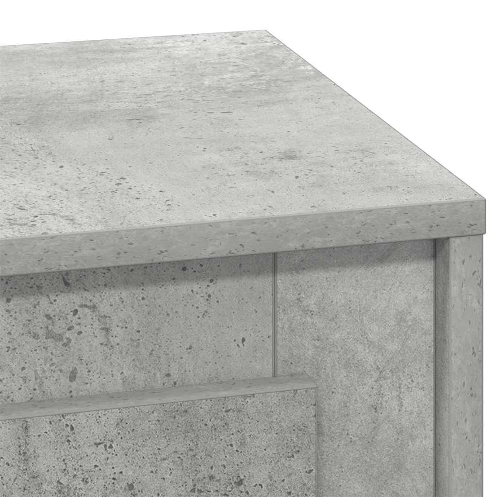 Natskab 2 stk. Beton Grå 44 x 34,5 x 45 cm Konstrueret træ