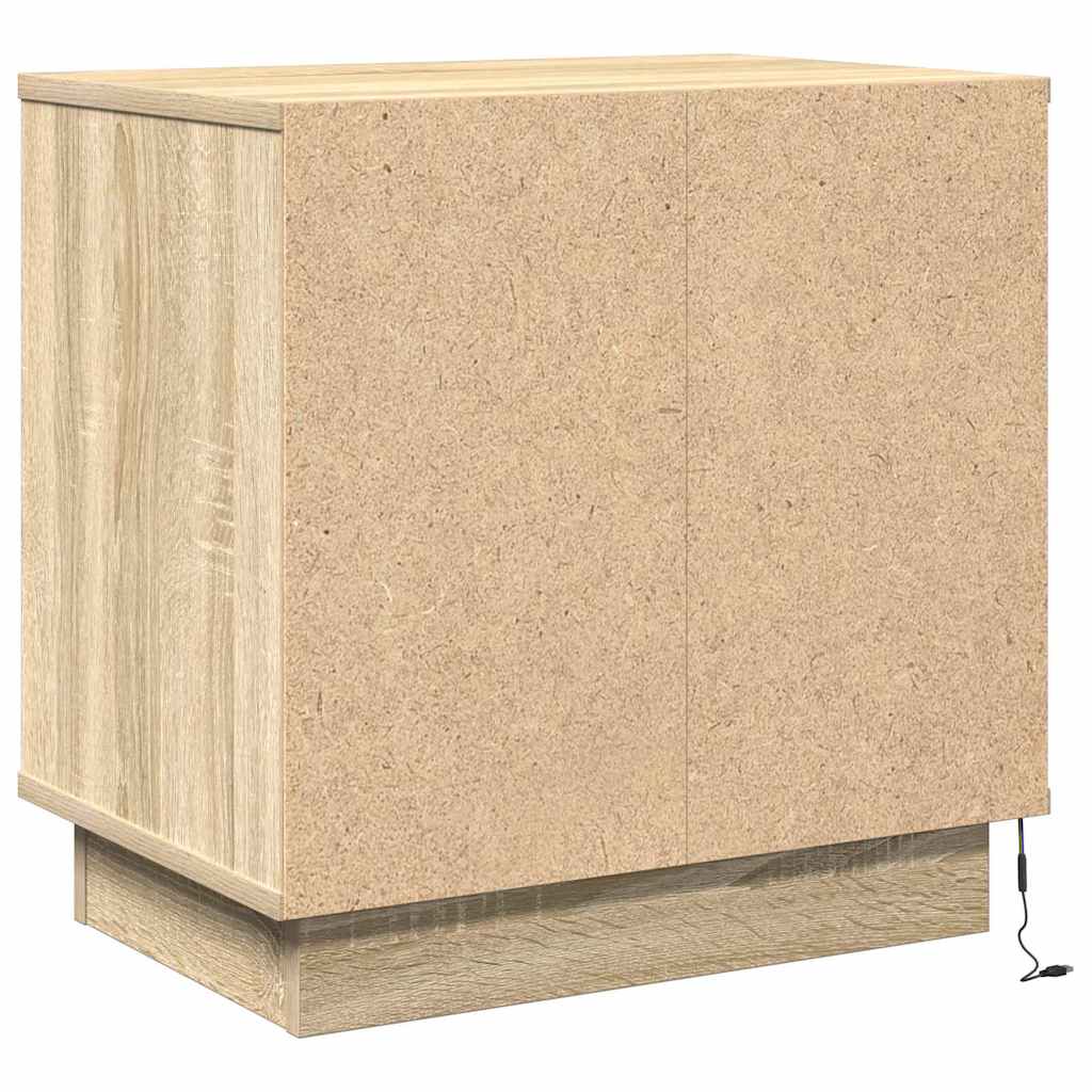 Natskab 2 stk. Sonoma eg 50 x 34,5 x 50 cm. Konstrueret træ