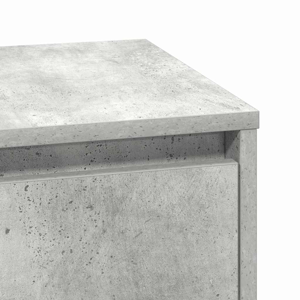 Natskab Beton Grå 39 x 34,5 x 50 cm Konstrueret træ