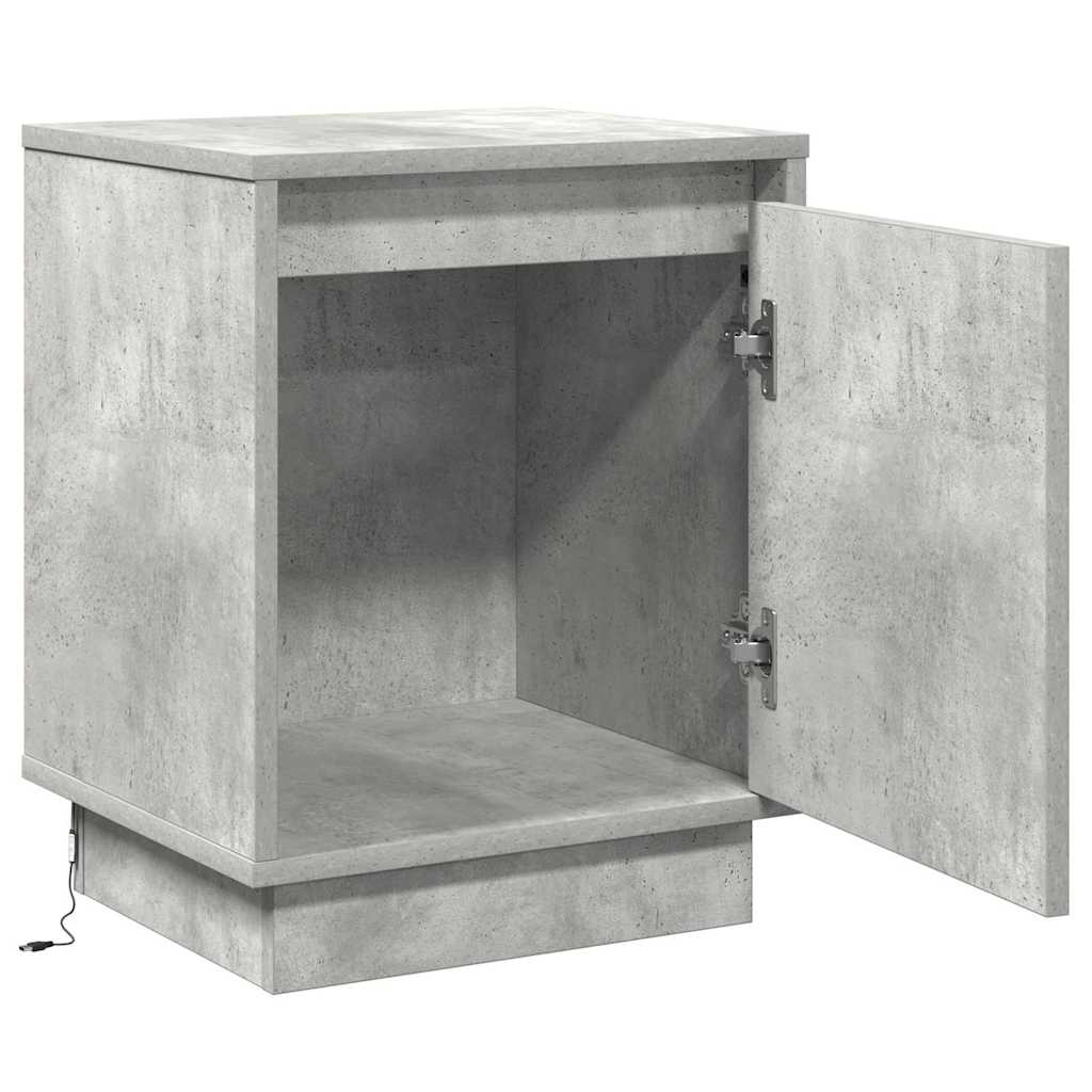 Natskab Beton Grå 39 x 34,5 x 50 cm Konstrueret træ