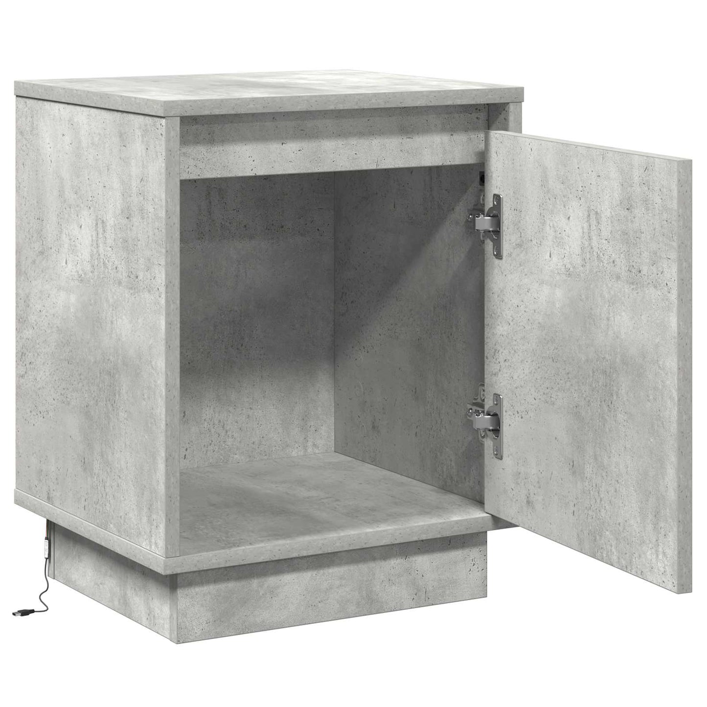 Natskab Beton Grå 39 x 34,5 x 50 cm Konstrueret træ