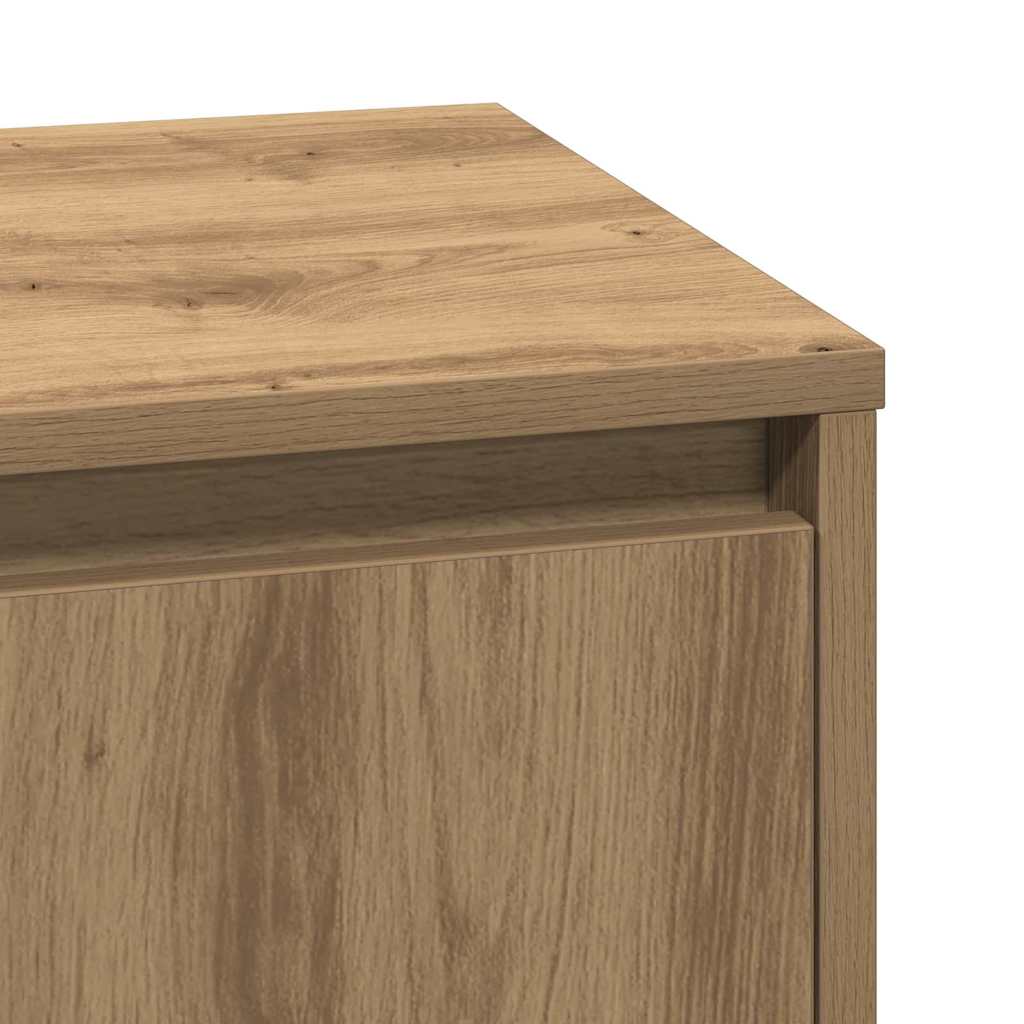 Natskab 2 stk. Artisan Egetræ 39 x 34,5 x 50 cm Konstrueret træ