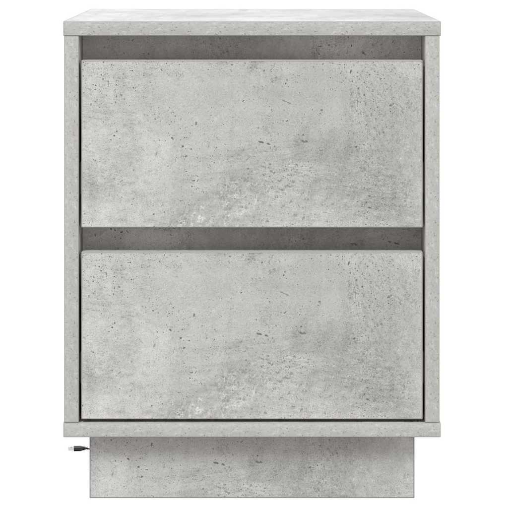 Natskab 2 stk. Beton Grå 39 x 34,5 x 50 cm Konstrueret træ