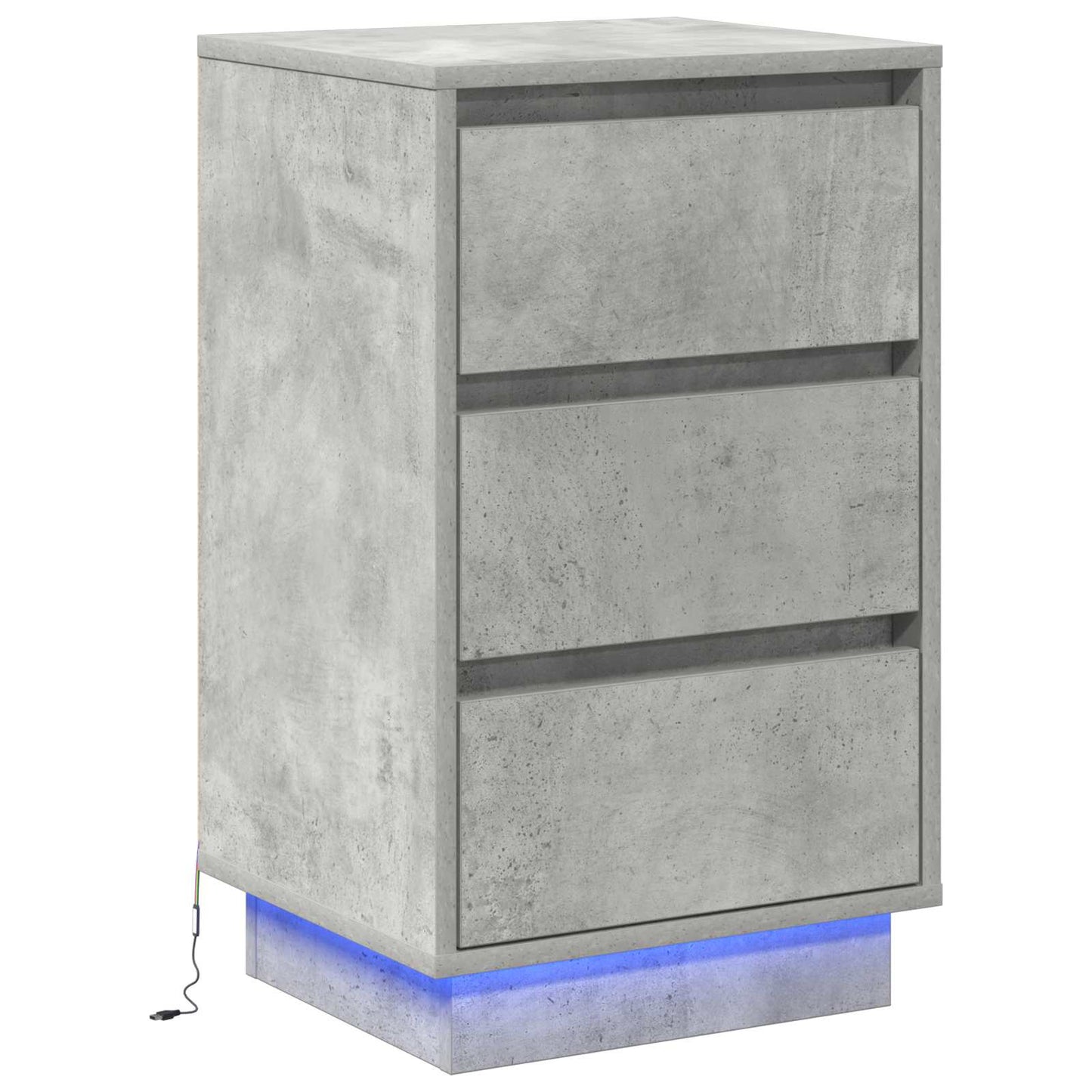 Natskab Beton Grå 39 x 34,5 x 65 cm Konstrueret træ