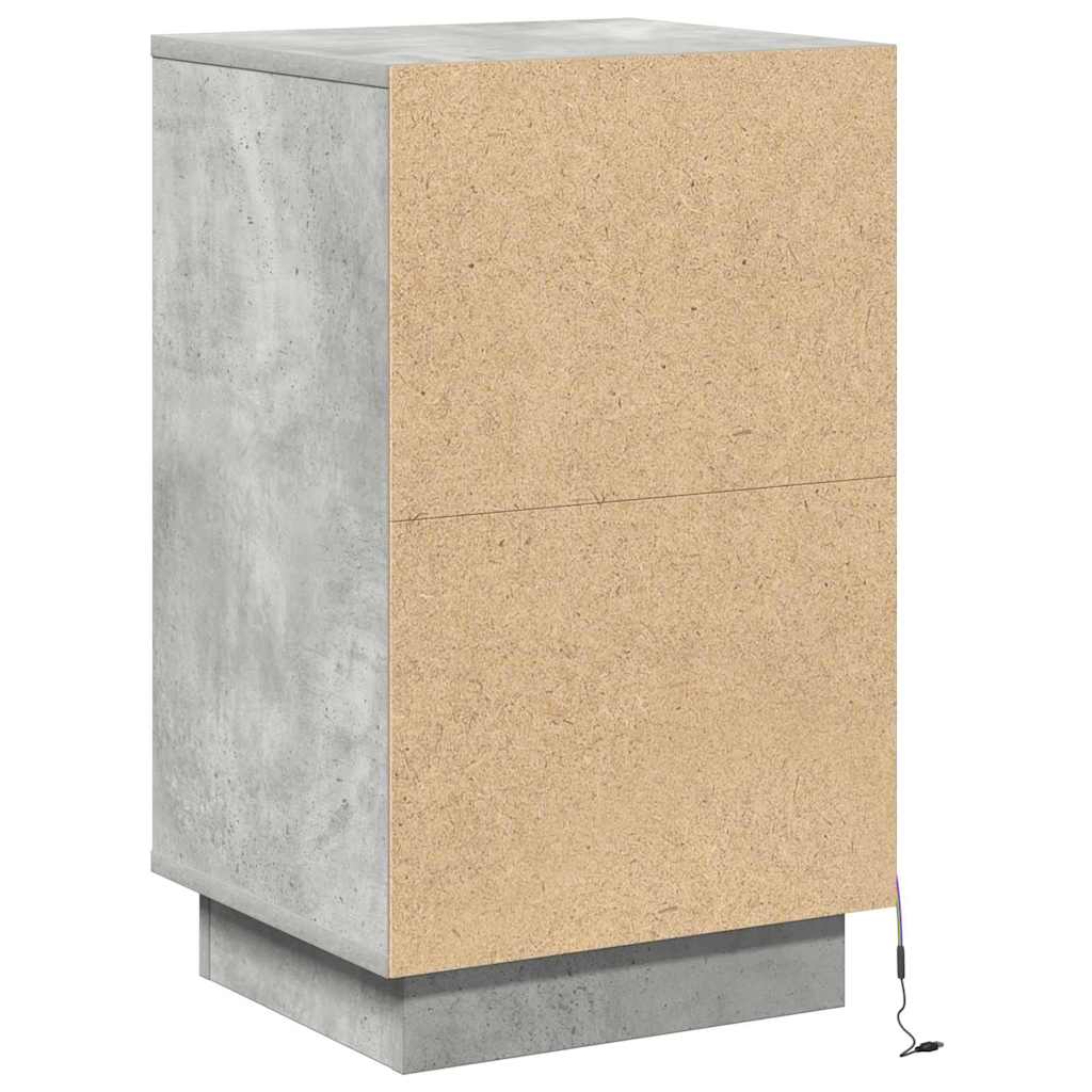 Natskab Beton Grå 39 x 34,5 x 65 cm Konstrueret træ