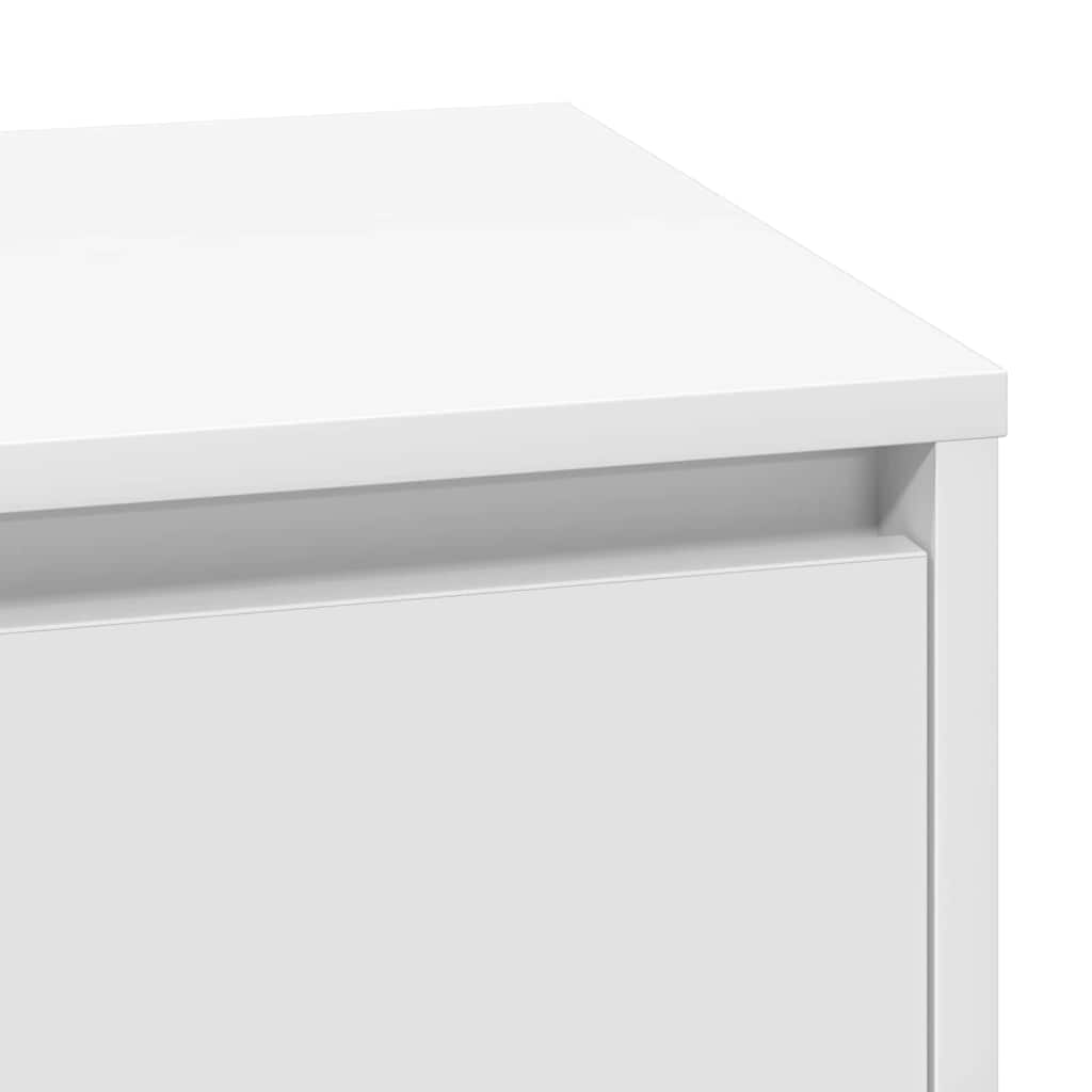 Natskab Hvid 71 x 34,5 x 75 cm Konstrueret træ
