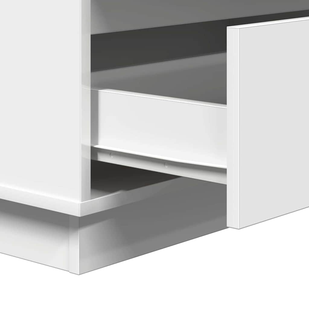 Natskab Hvid 71 x 34,5 x 75 cm Konstrueret træ
