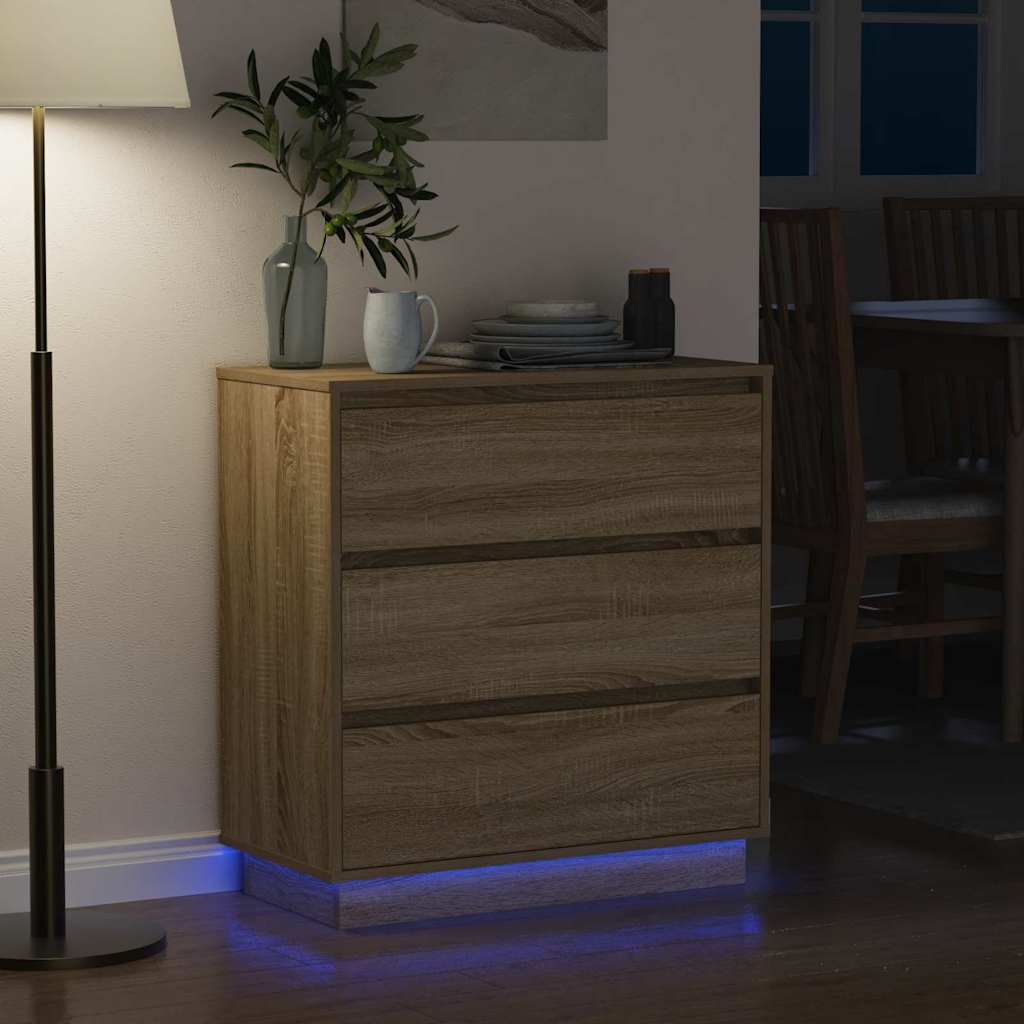 Natskab Sonoma eg 71 x 34,5 x 75 cm Konstrueret træ