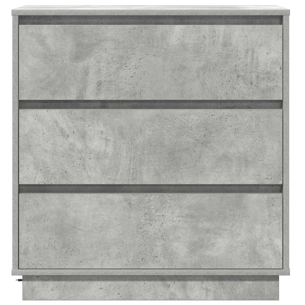 Natskab Beton Grå 71 x 34,5 x 75 cm Konstrueret træ