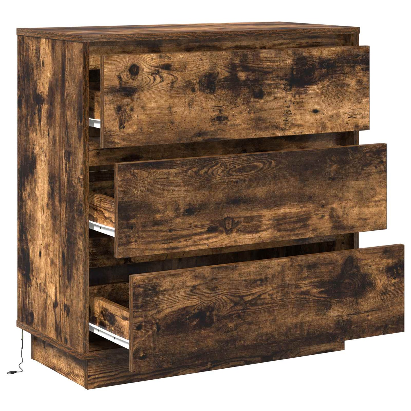 Natskab Røget eg 71 x 34,5 x 75 cm Konstrueret træ