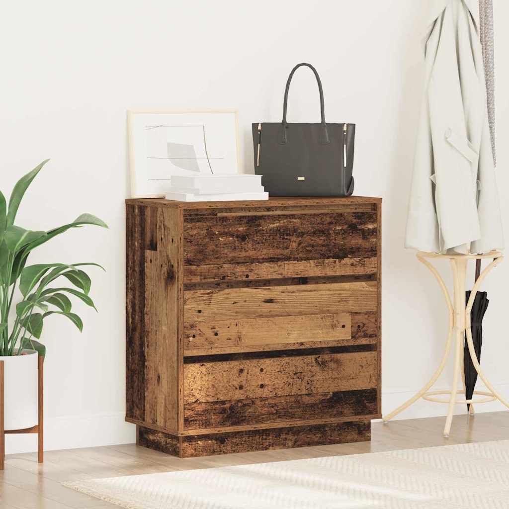Natskab Gammelt træ 71 x 34,5 x 75 cm Konstrueret træ