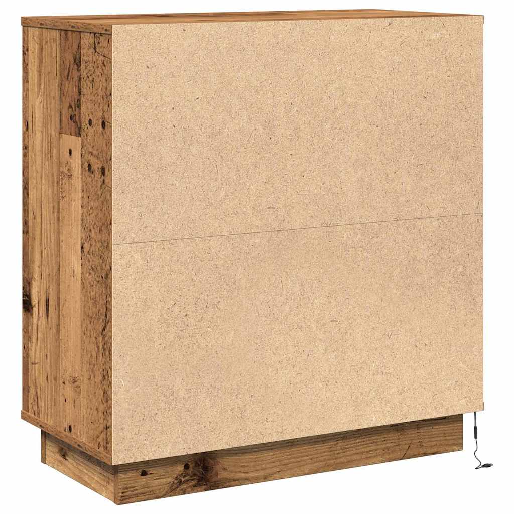 Natskab Gammelt træ 71 x 34,5 x 75 cm Konstrueret træ