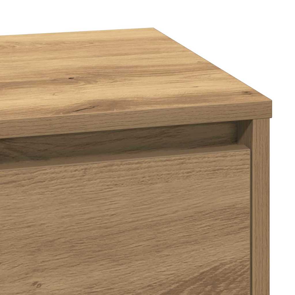 Natskab Artisan Egetræ 71 x 34,5 x 75 cm Konstrueret træ
