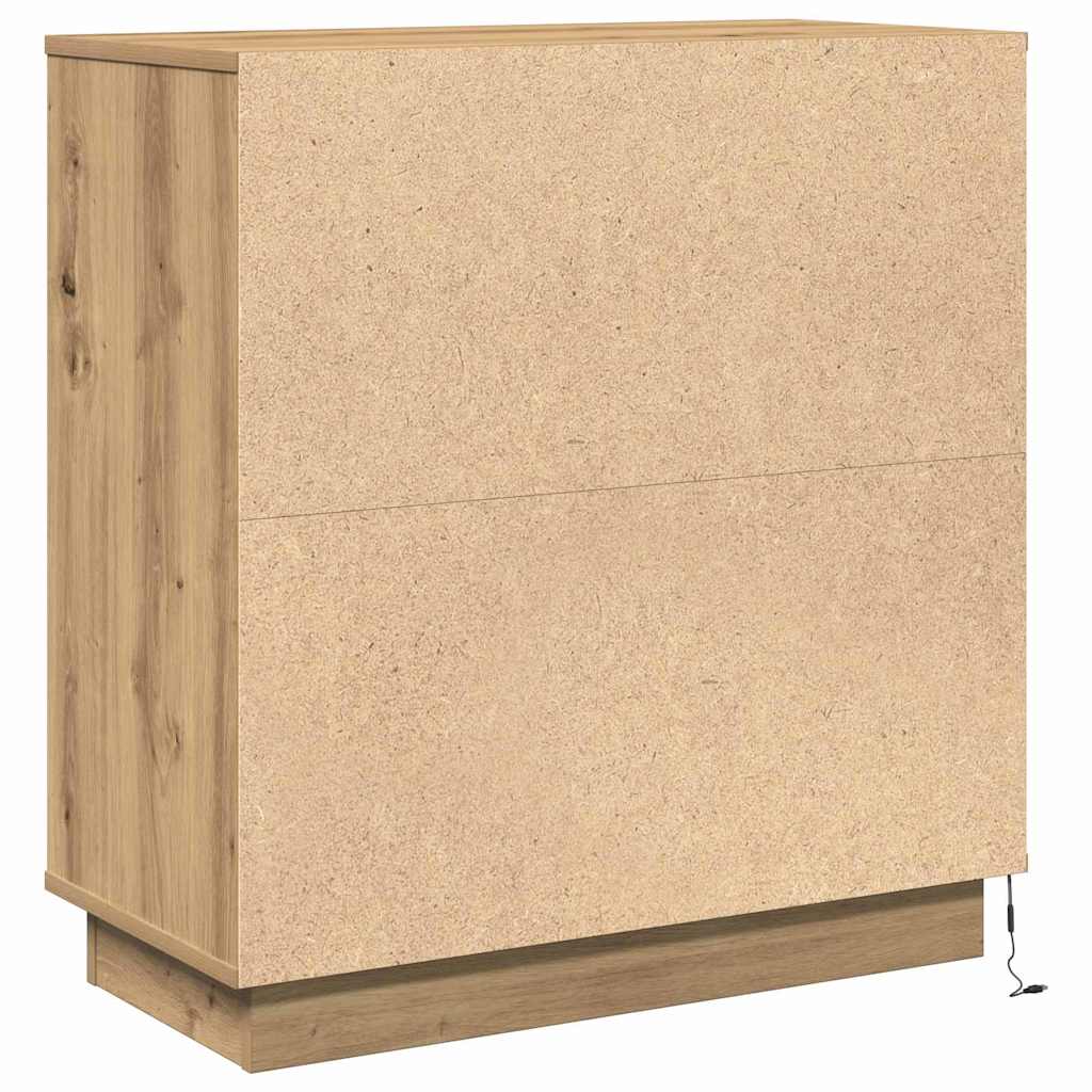 Natskab Artisan Egetræ 71 x 34,5 x 75 cm Konstrueret træ