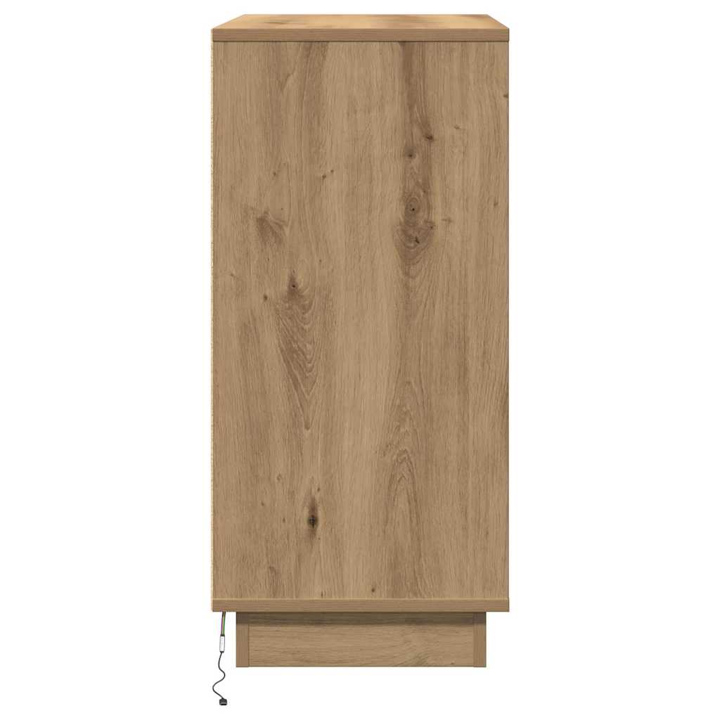 Natskab Artisan Egetræ 71 x 34,5 x 75 cm Konstrueret træ