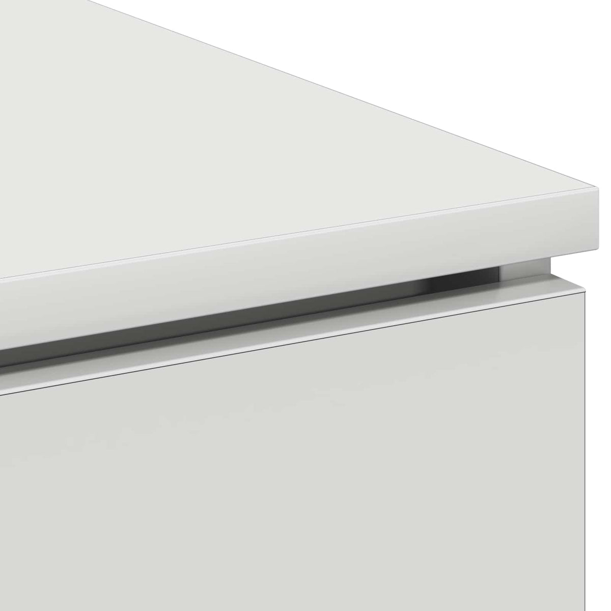 TV-skab 100 x 38 x 49 cm Hvid Konstrueret træ