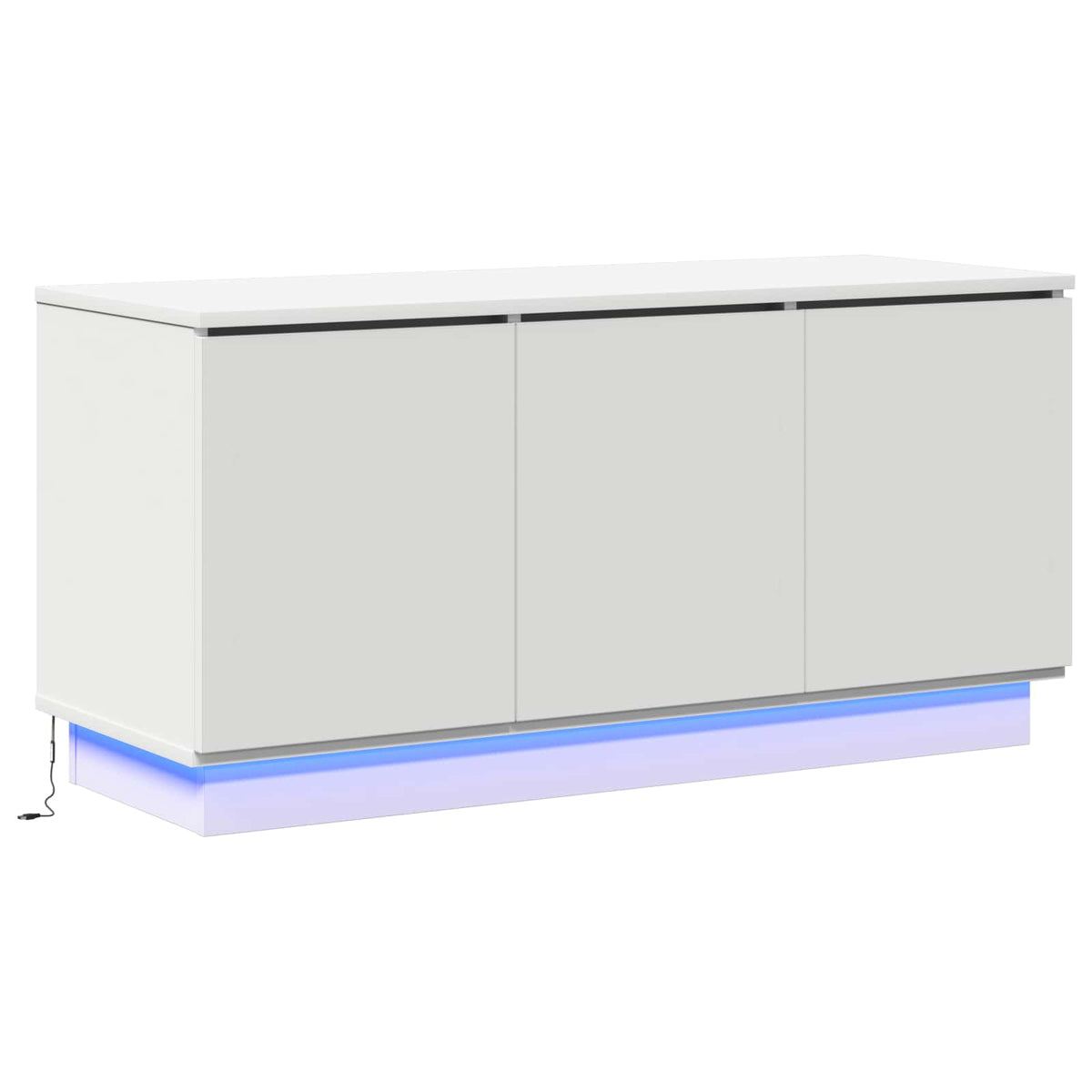TV-skab 100 x 38 x 49 cm Hvid Konstrueret træ