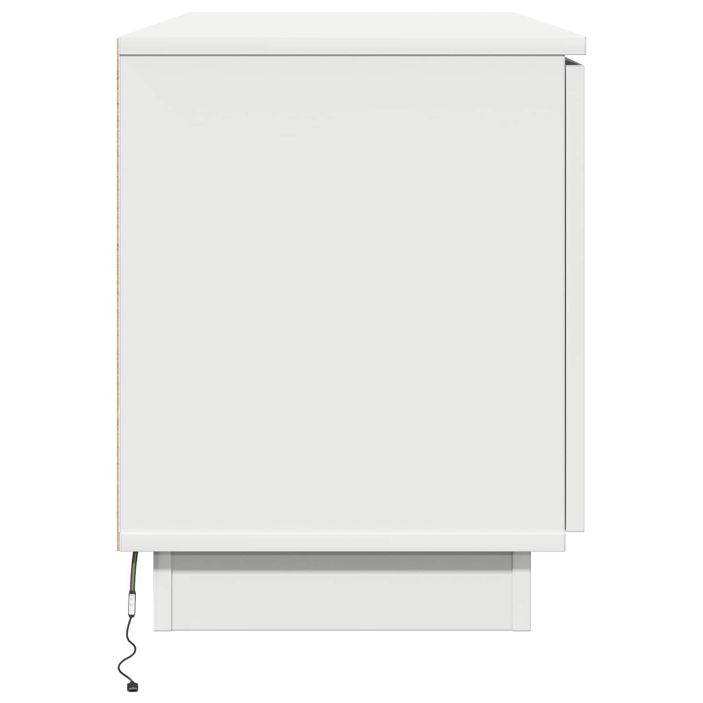 TV-skab 100 x 38 x 49 cm Hvid Konstrueret træ