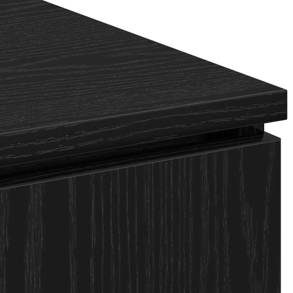 TV-skab 100 x 38 x 49 cm Sort eg Konstrueret træ