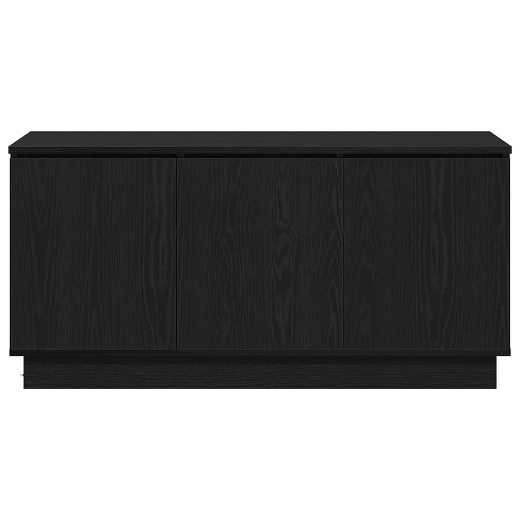 TV-skab 100 x 38 x 49 cm Sort eg Konstrueret træ