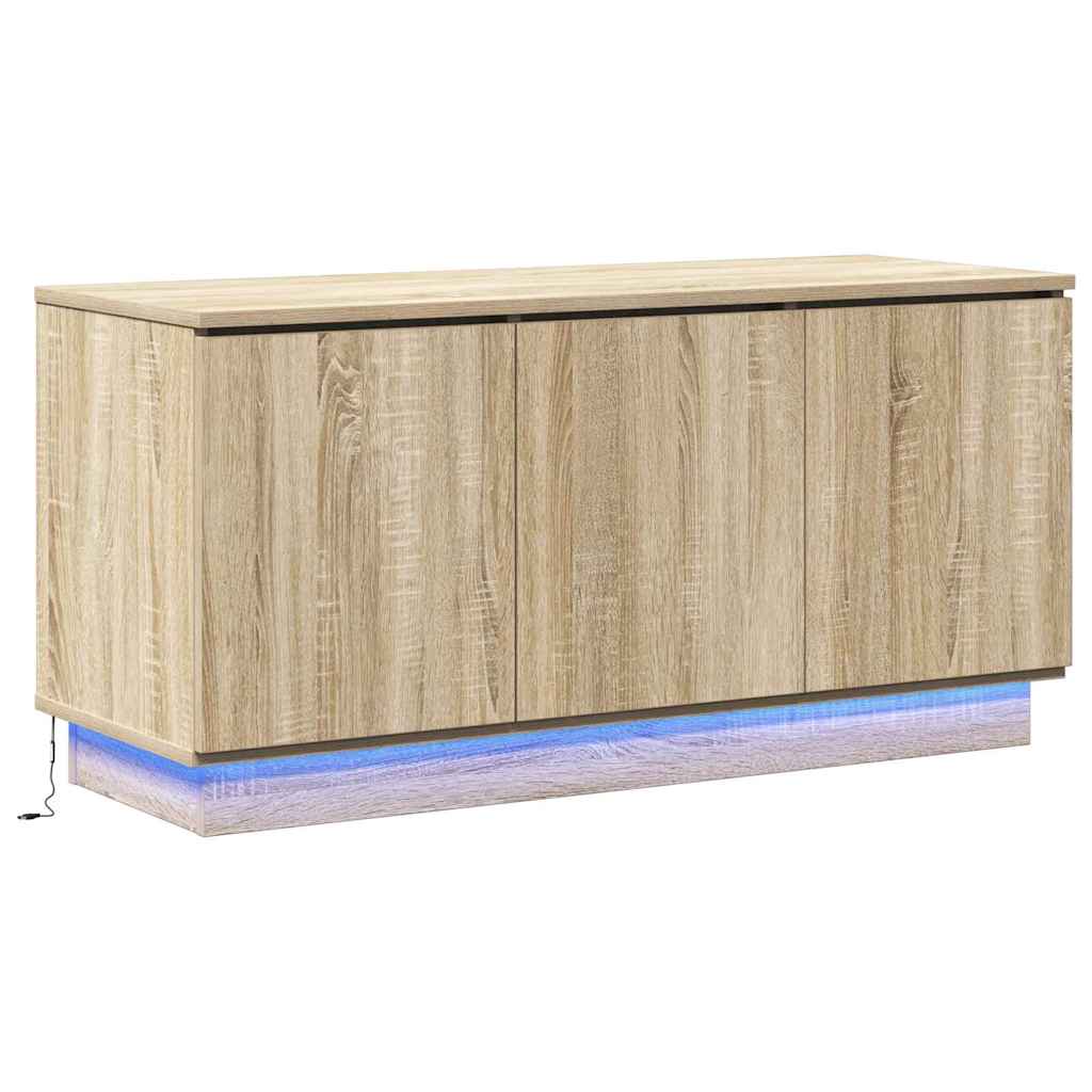TV-skab 100 x 38 x 49 cm Sonoma eg Konstrueret træ