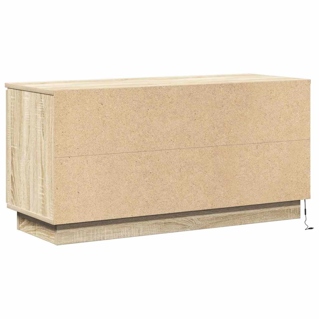 TV-skab 100 x 38 x 49 cm Sonoma eg Konstrueret træ