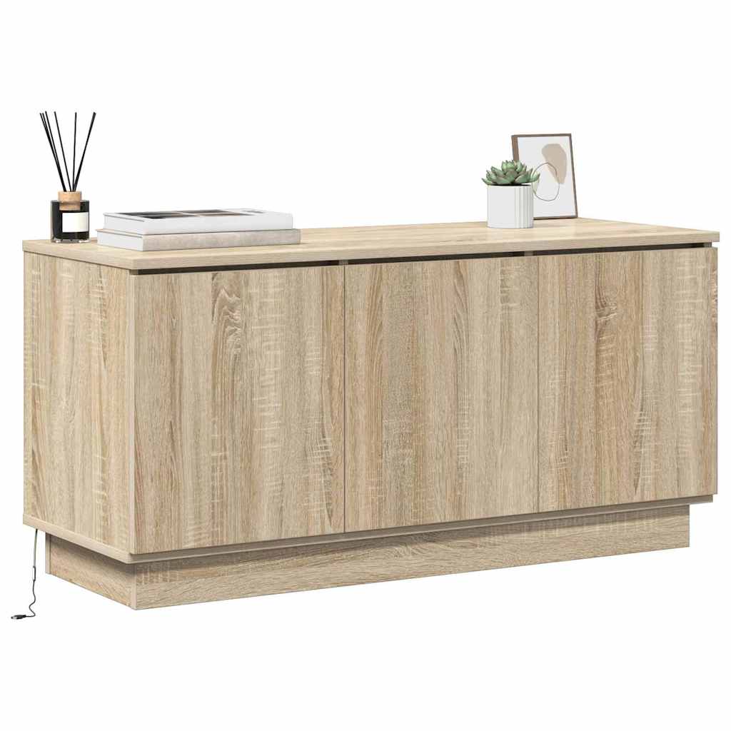 TV-skab 100 x 38 x 49 cm Sonoma eg Konstrueret træ