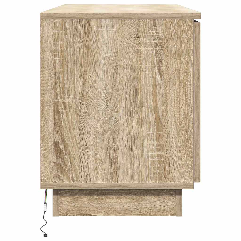 TV-skab 100 x 38 x 49 cm Sonoma eg Konstrueret træ