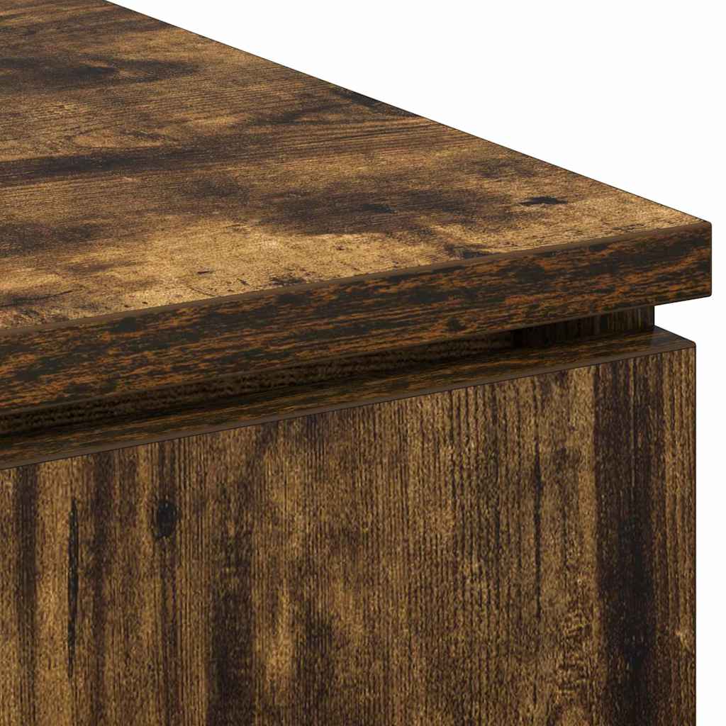 TV-skab 100 x 38 x 49 cm Røget eg Konstrueret træ