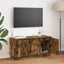 TV-skab 100 x 38 x 49 cm Røget eg Konstrueret træ
