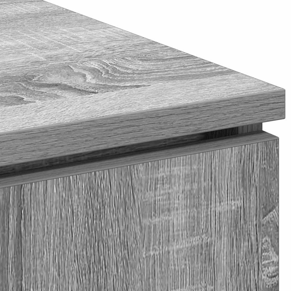 TV-skab 100 x 38 x 49 cm Grå Sonoma Konstrueret træ