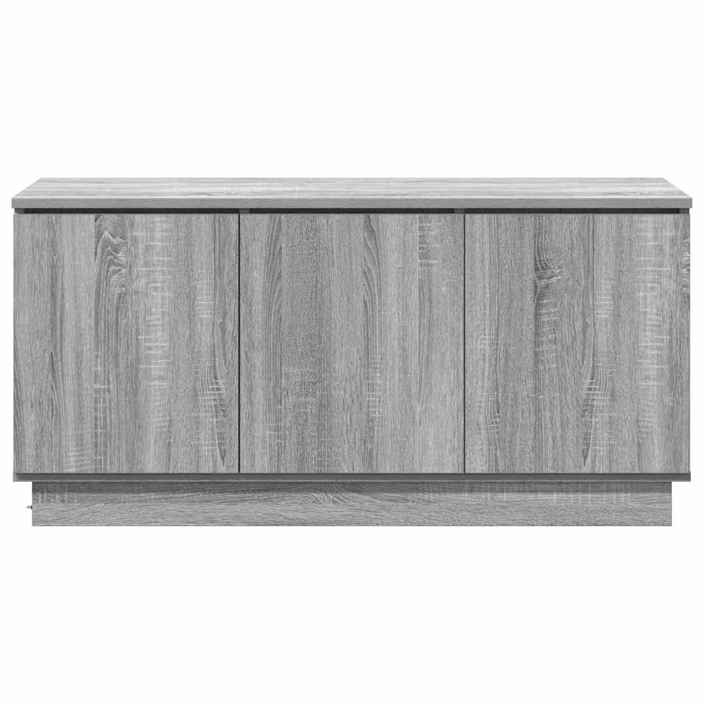 TV-skab 100 x 38 x 49 cm Grå Sonoma Konstrueret træ