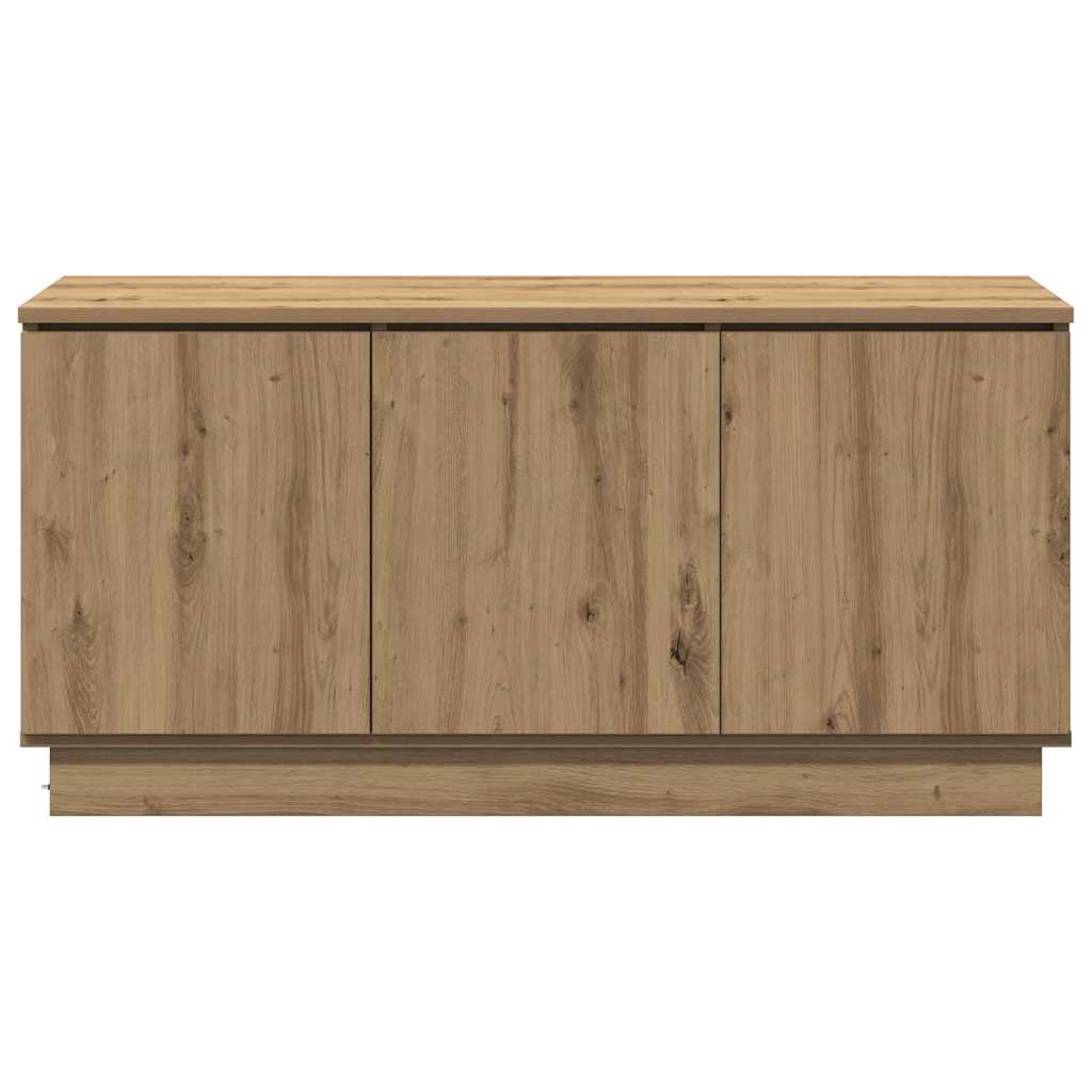 TV-skab 100 x 38 x 49 cm Artisan Egetræ Konstrueret træ
