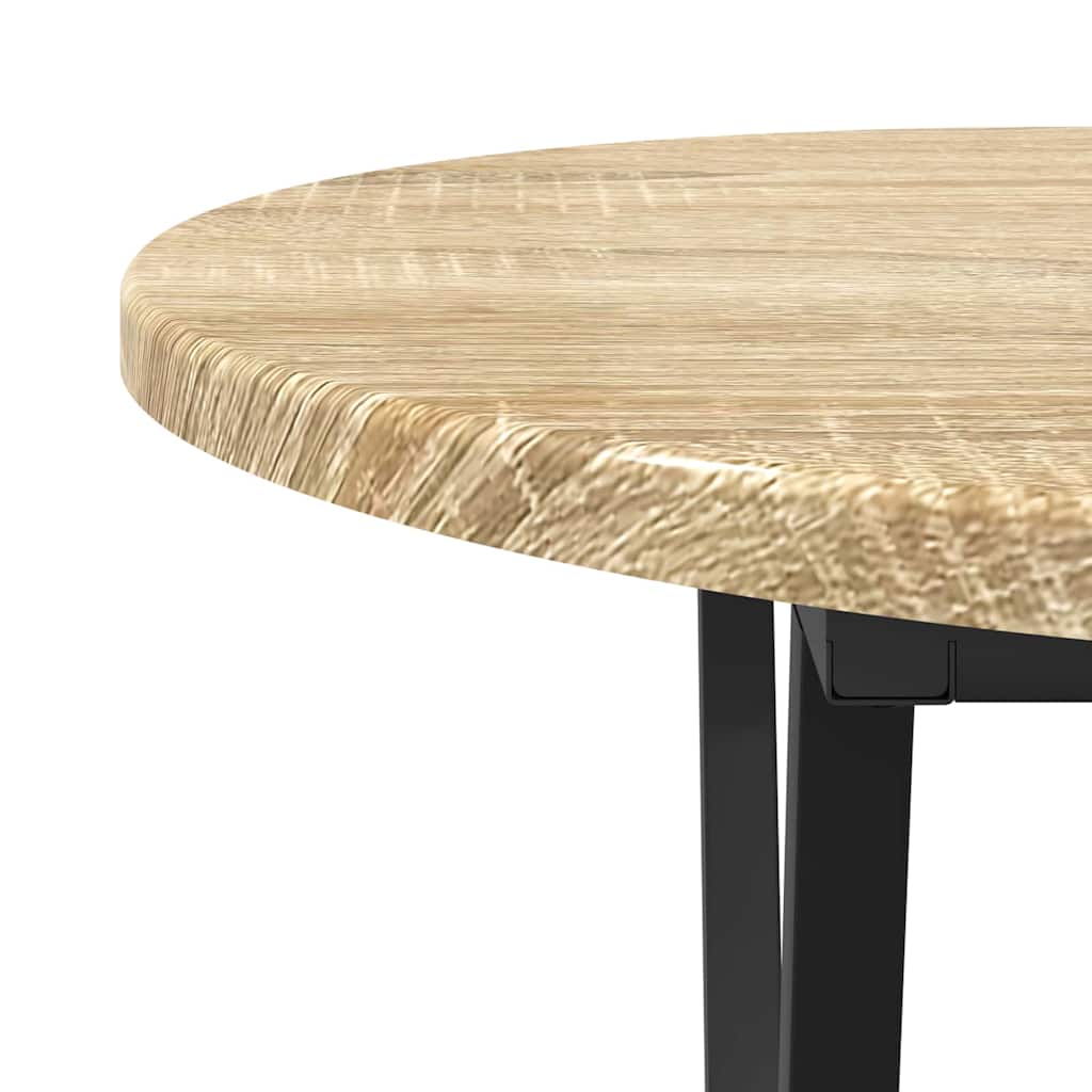 Sofabord Sonoma eg 80 x 40 x 40,5 cm Samlet træ og metal
